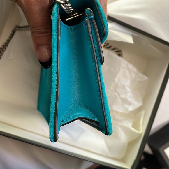 Super Mini Dionysus Velvet Shoulder Bag - Picture 9 of 10